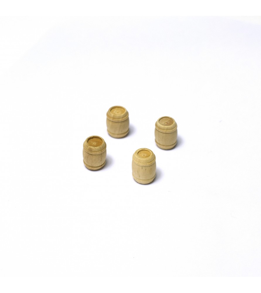 Fass aus Buchsbaumholz von 12 mm (4 Stück) für...