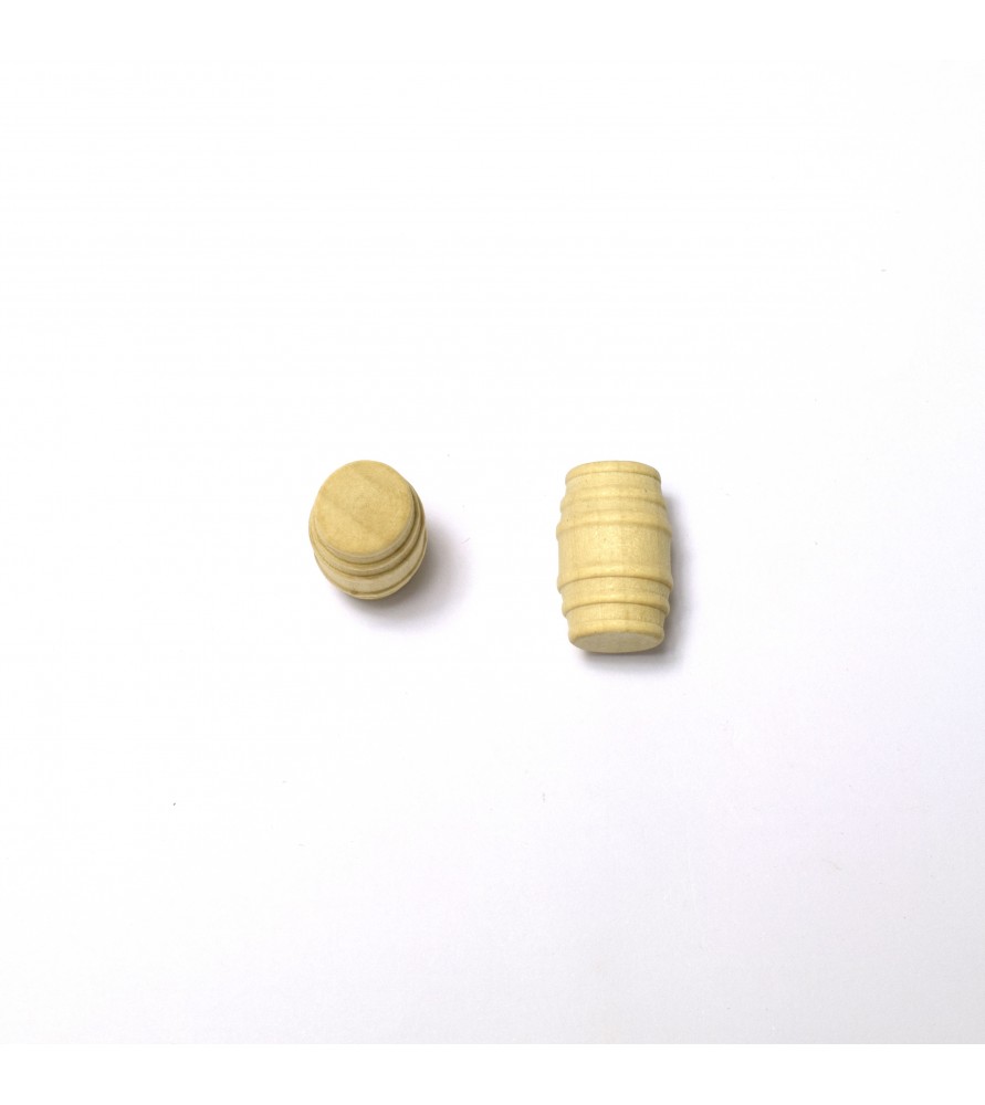 Buxushoutvat 12 mm (4 st.) voor scheepsmodelbouw