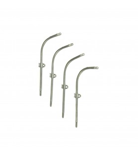 Turco de metal para barcos 55 mm (4 unid.) para modelos...