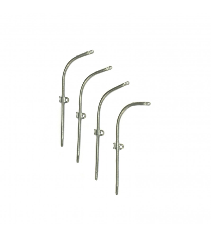 Turco de metal para barcos 55 mm (4 unid.) para...