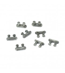 Accessoires de modélisme navale: bitte double 5 mm