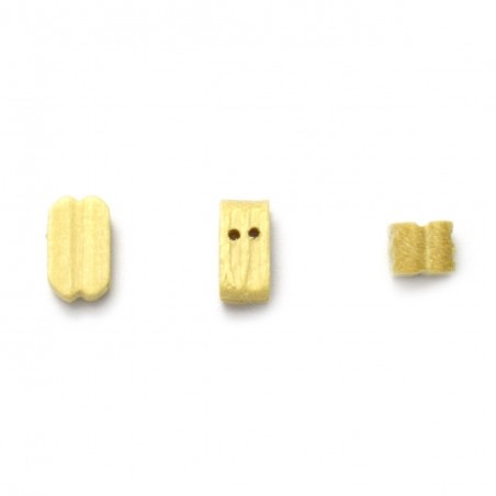 Accessoires de modélisme navale: double poulie 7 mm