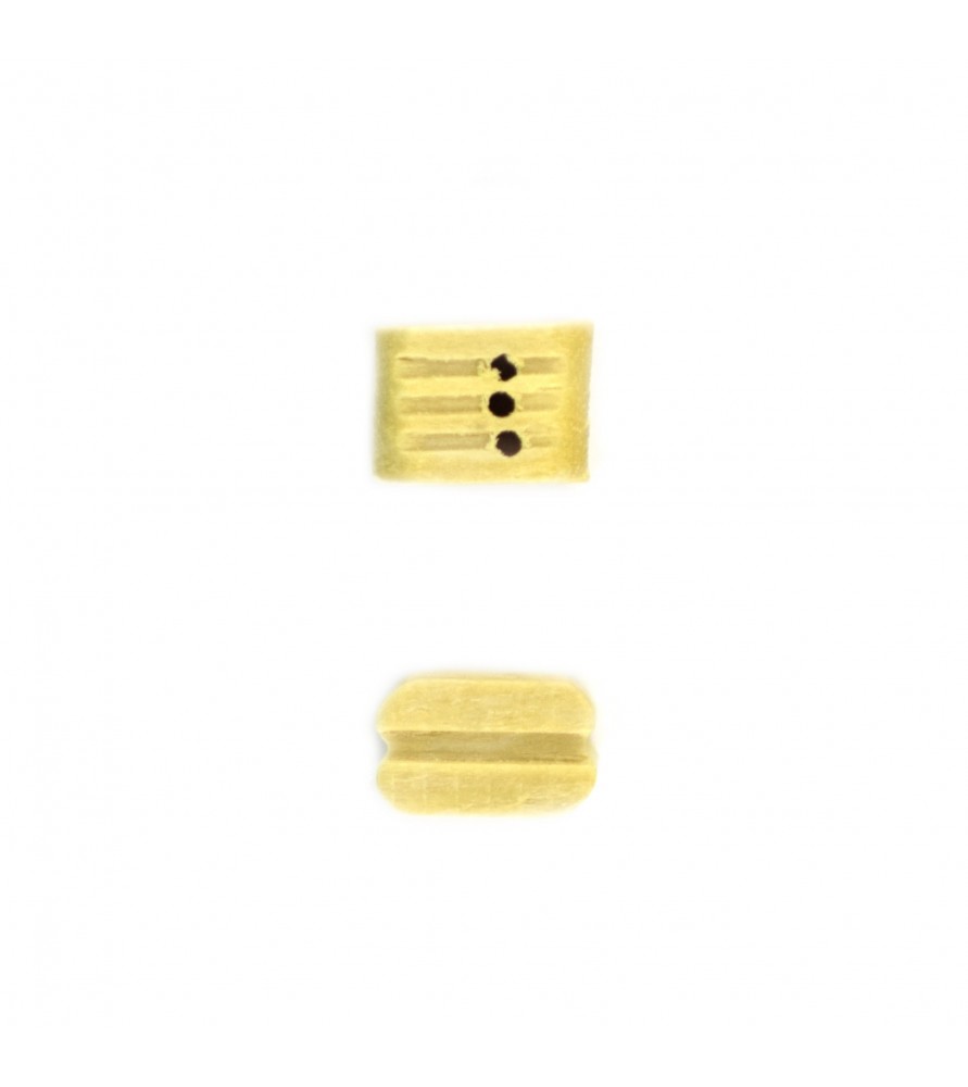 Zubehör für den Schiffsmodellbau: Dreifachklappe aus 7 mm Buchsbaum