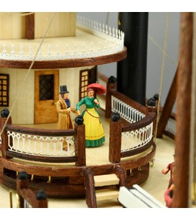 König der Mississippi-Dampfer Set aus 18... 2