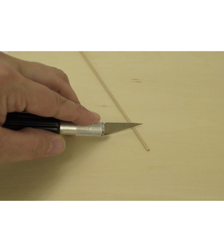 Cutter N5 med 5 blade og ergonomisk håndtag