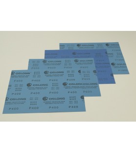 Zestaw 4 drobnych papierów ściernych (400, 600, 800,... 2