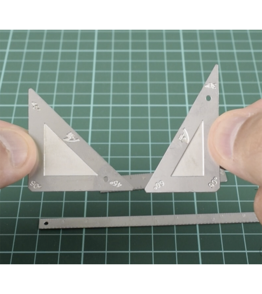 Mikrotegnesæt til modellering: Linealer,...