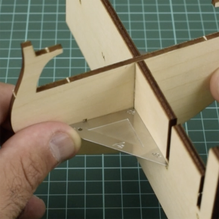 Micro Drawing Set for Modeling: Rulers, Triangles & Protractor