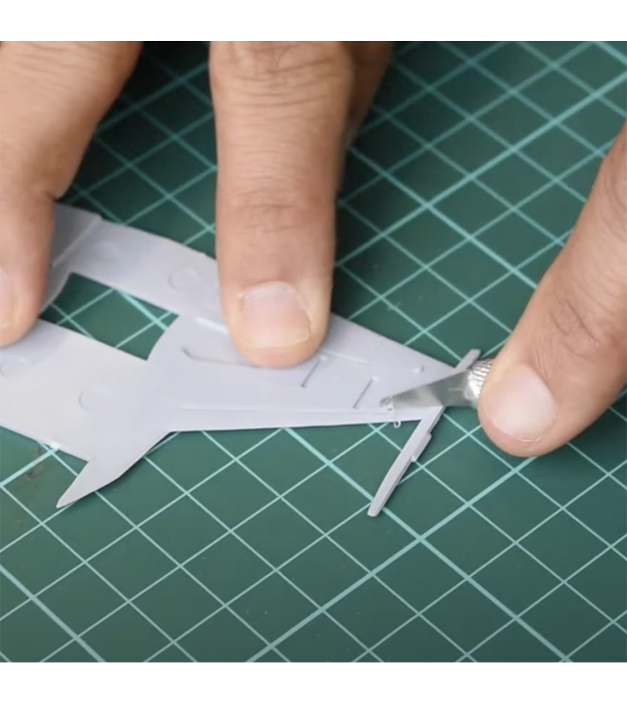 Set microzagen, lijmapplicator en krabber