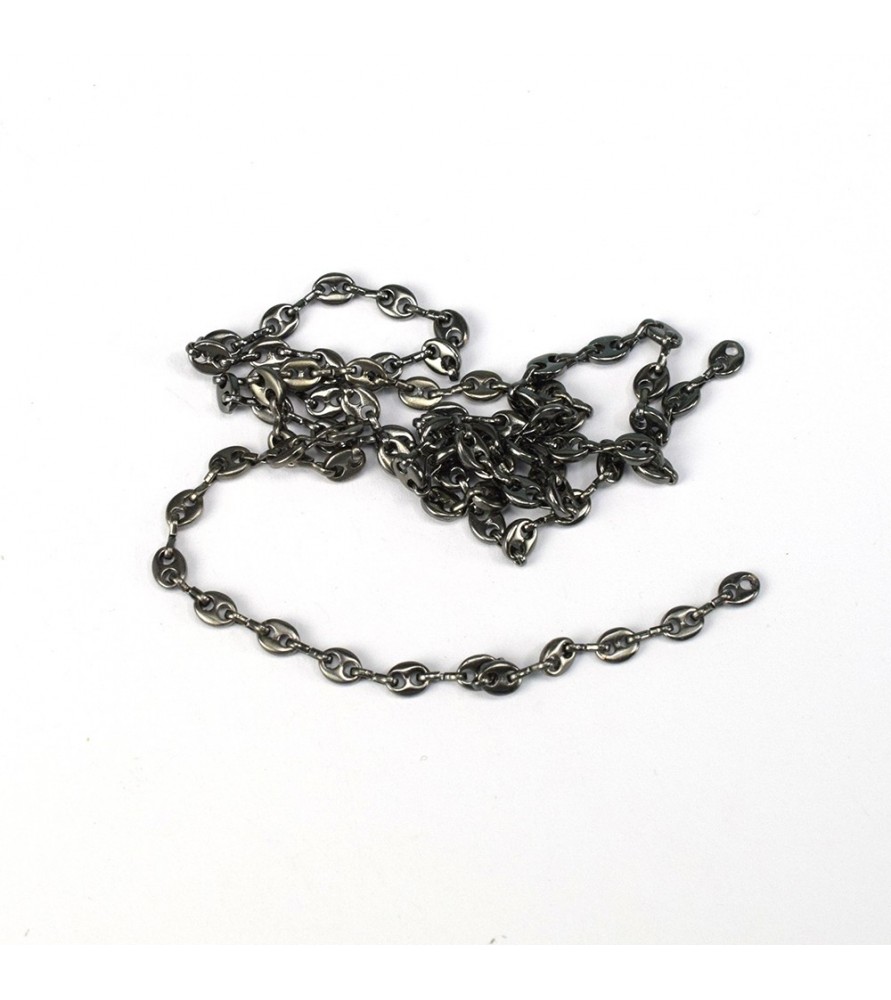 2 mm (0,4 m) geblauwd messing ketting voor...