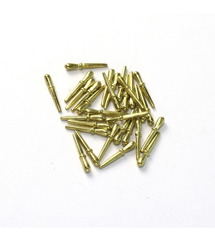 Messing verzinkte metalen spijkerkop 10 mm (30...
