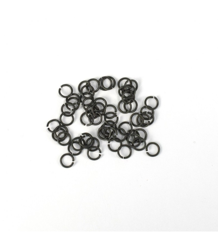 Pierścień z mosiądzu o średnicy 4 mm (50 sztuk)
