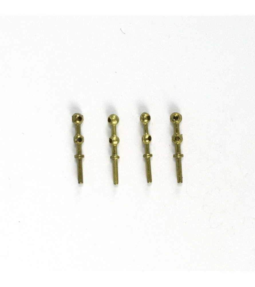 Rungen mit 2 Löchern Durchm. 2 x 14 mm (4 Stück)