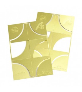 Zestaw 4 mosiężnych narożników Nº1