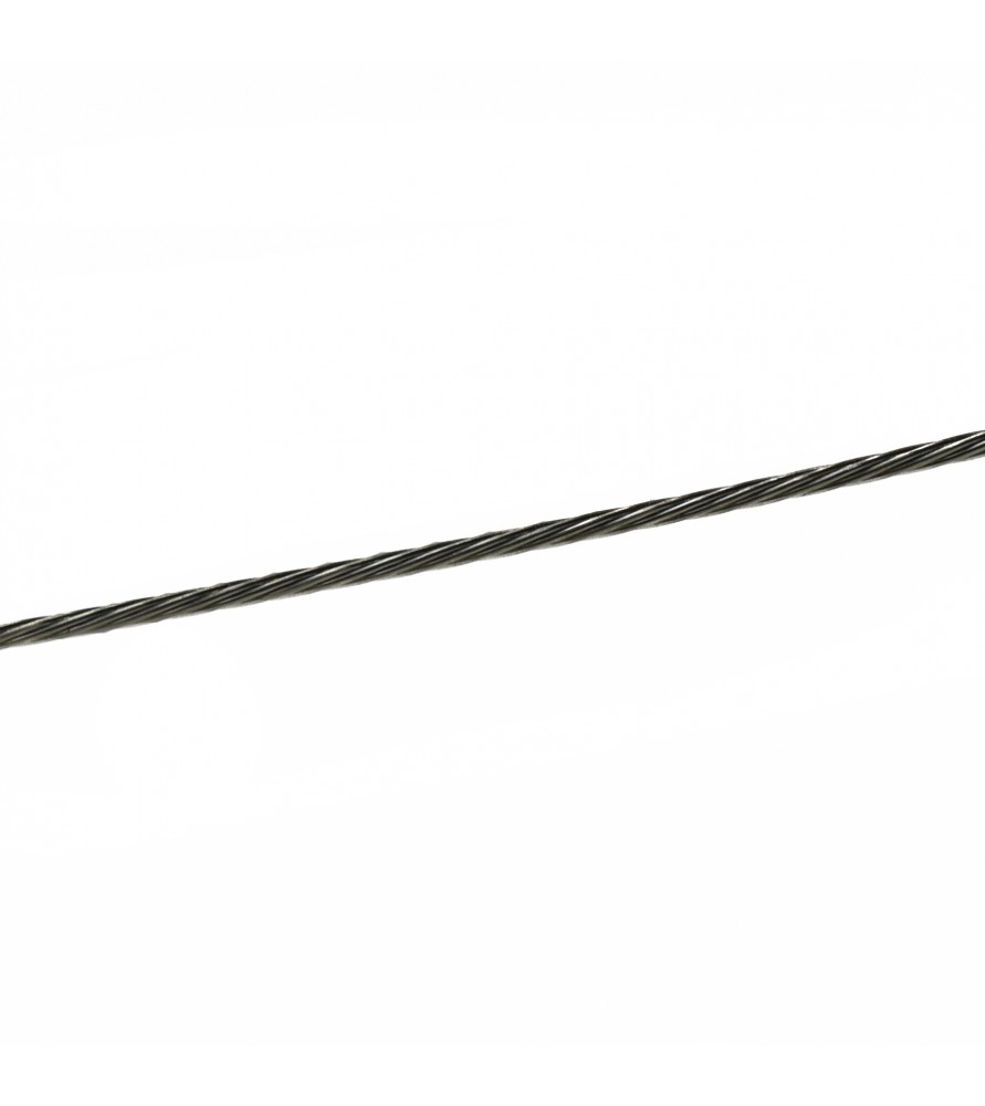 Flettet rustfri ståltråd diam. 0,5 mm (2 m) til...