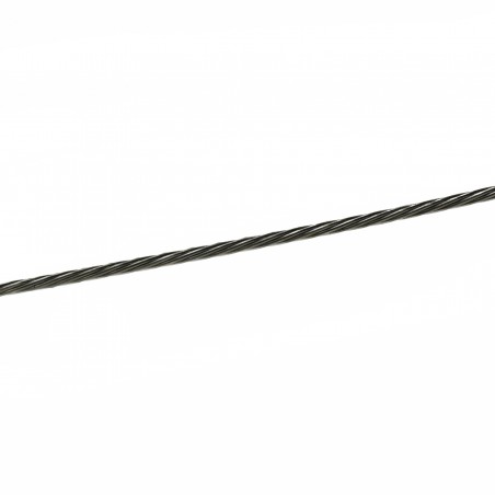 Hilo de Acero Inoxidable Trenzado Diám. 0,5 mm (2 m) para Modelismo y Manualidades