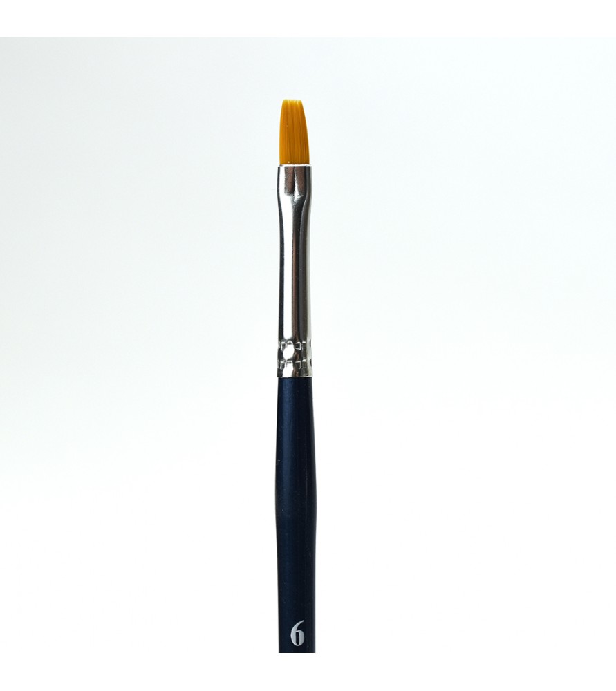 Synthetischer Flachpinsel - 6