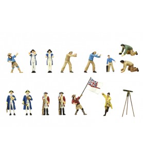 Set van 14 figuren met metalen accessoires voor HMS... 2