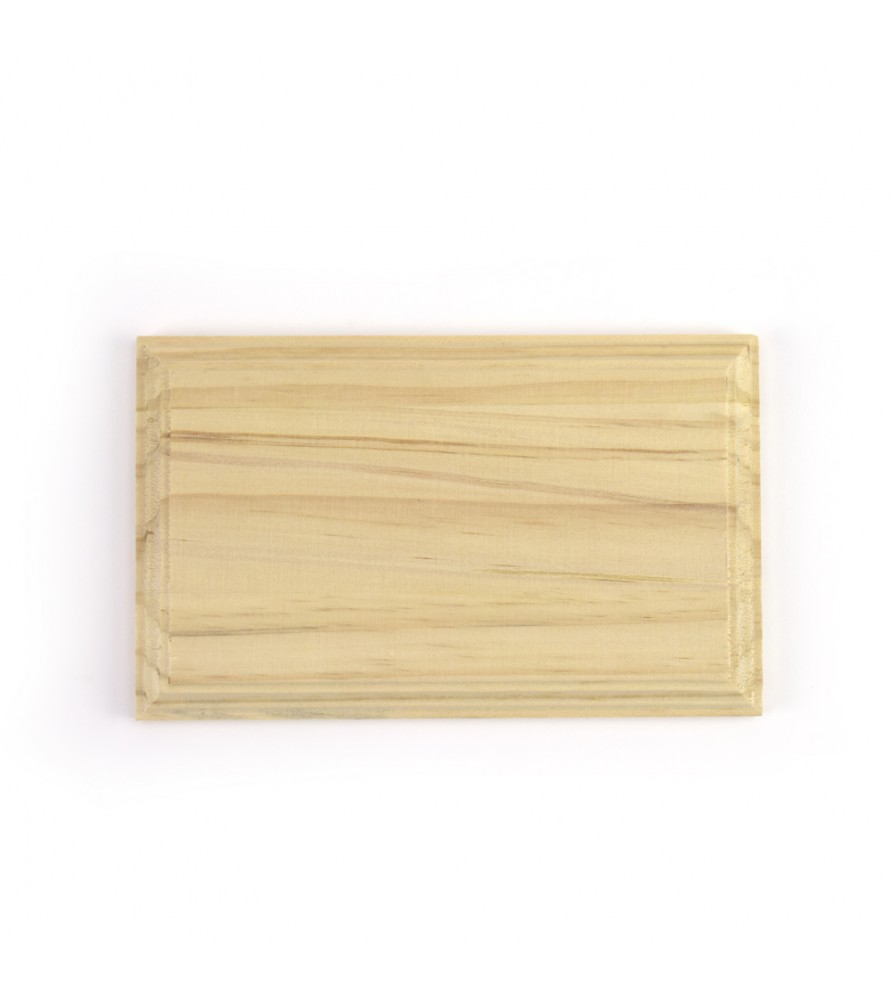Massief grenen houten rechthoekige standaard...