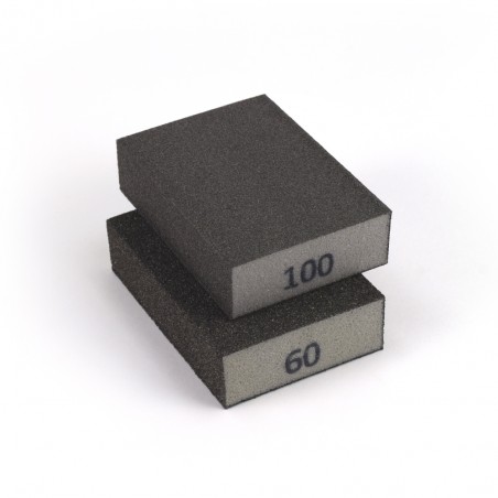 Set van 2 grove schuurblokken (60 en 100)