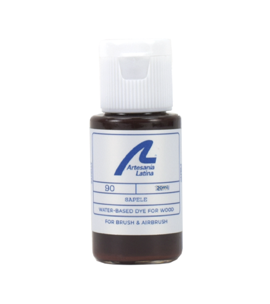 Tinte al Agua para Madera: Sapeli (20 ml)