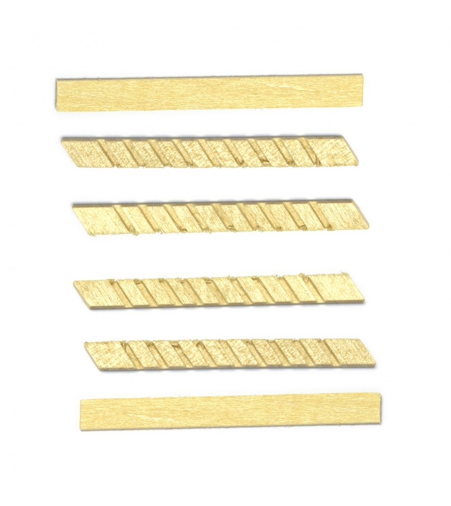 Escaleras en Madera de Tilo para 6 Peldaños (4...