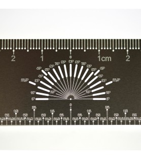 Micro Centering Ruler for Modeling and Crafts 2