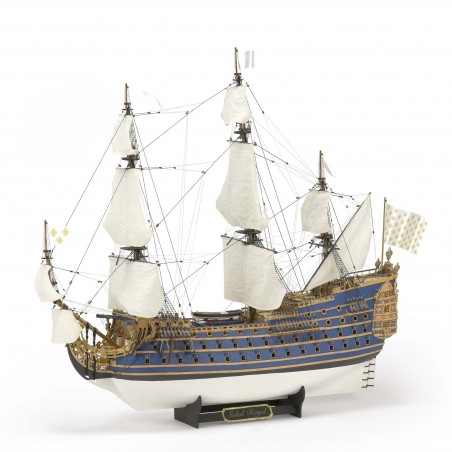 Warship Soleil Royal. 1:72 Wooden Model Ship Kit 2