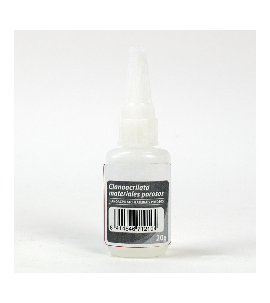 Cianocrilato Denso para Materiales Porosos (20 gr)