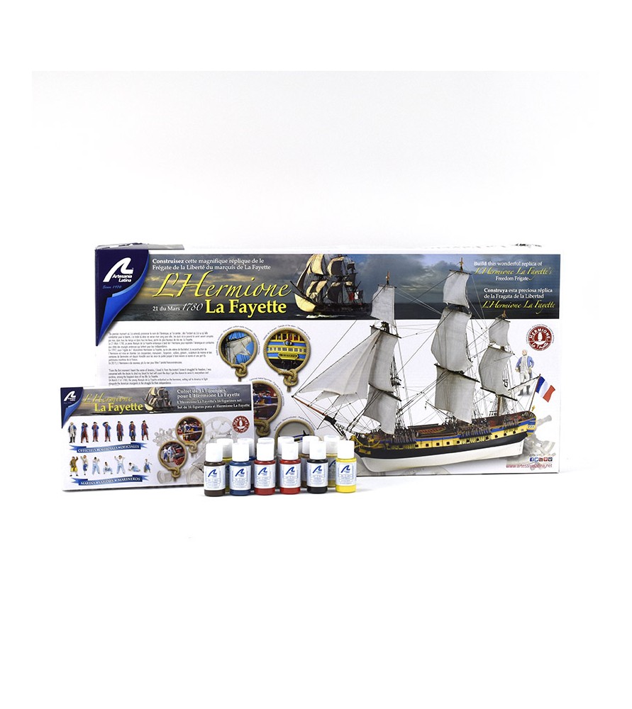 Frégate Hermione La Fayette. Pack Cadeau avec...