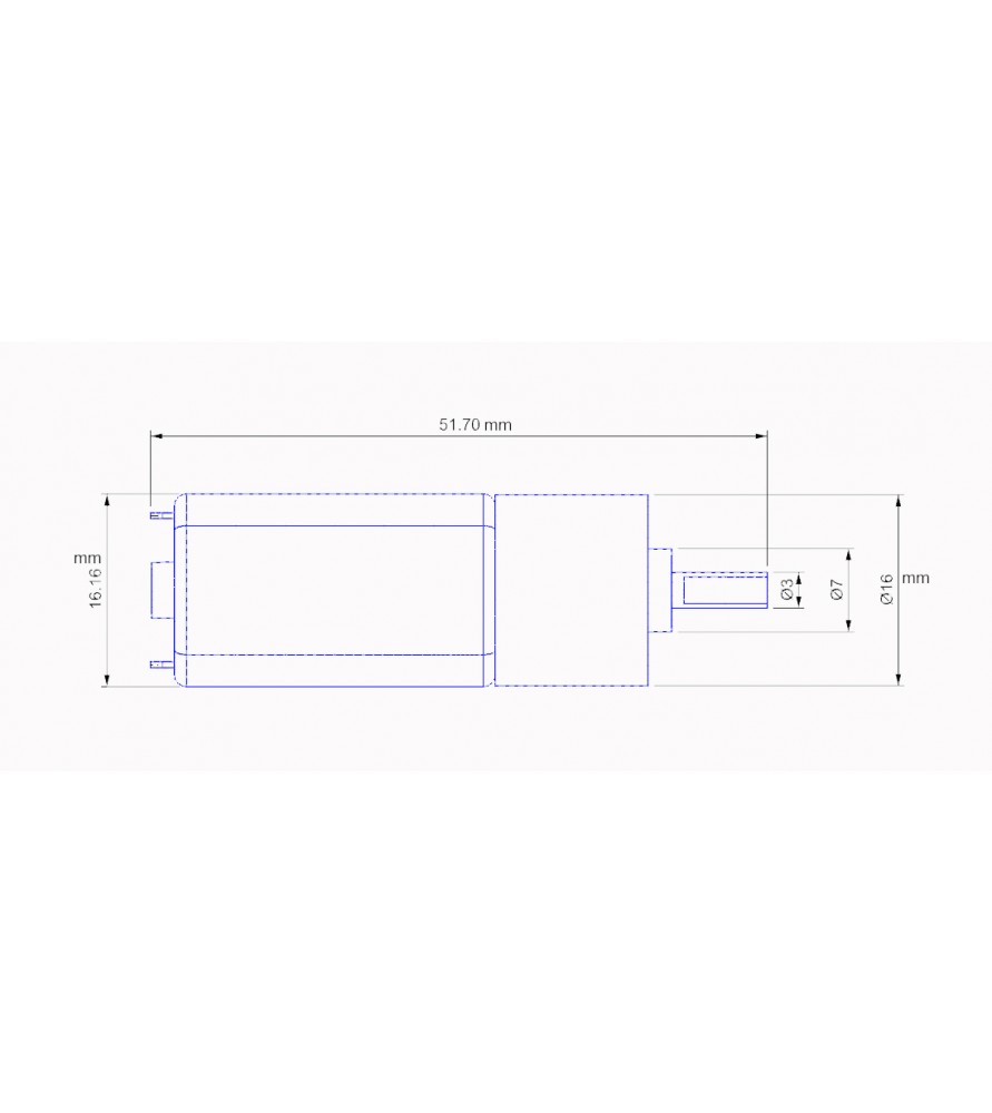 Micro Moteur à Bas Régime pour Modélisme et...