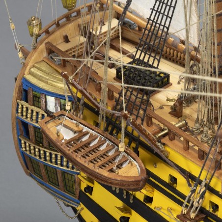 Navire de Ligne Santa Ana 1:84. Maquette de Bateau en Bois 23
