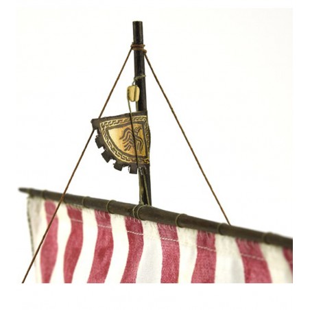 Drakkar Viking 1:75. Maquette Bateau en Bois 6