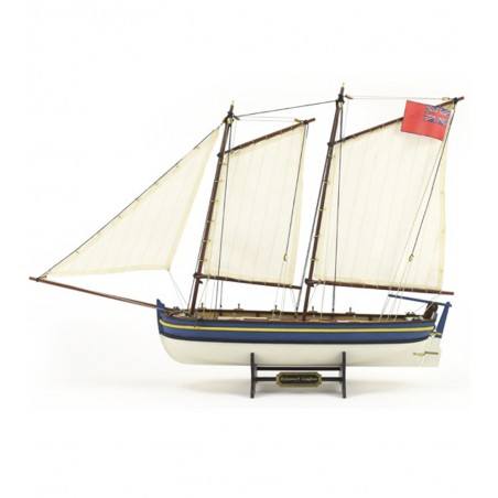 Canot du Capitaine HMS Endeavour 1:50. Maquette Bateau en Bois 9