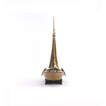 Bateau de Pêche Botter 1:35. Maquette Navire en Bois 3