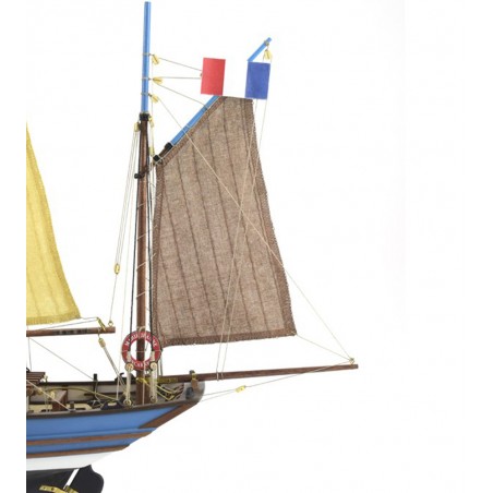 Thonier Marie Jeanne 1:50. Maquette Bateau de Pêche en Bois 10