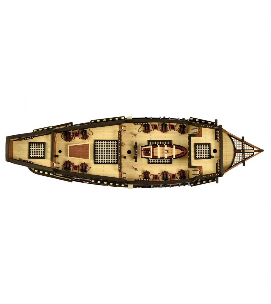 Galion San Francisco II 1:90. Maquette Bateau en Bois 4