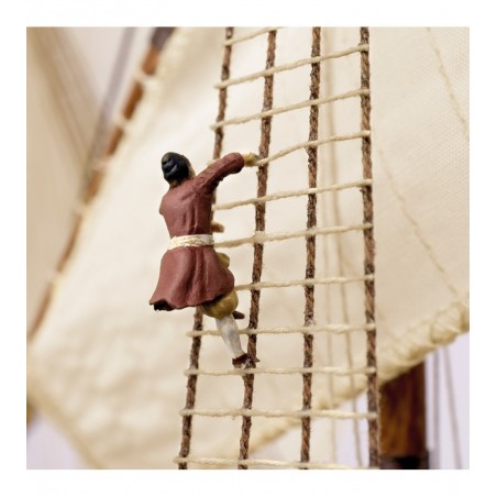 Galjoen San Francisco II 1:90. Houten modelschip 11