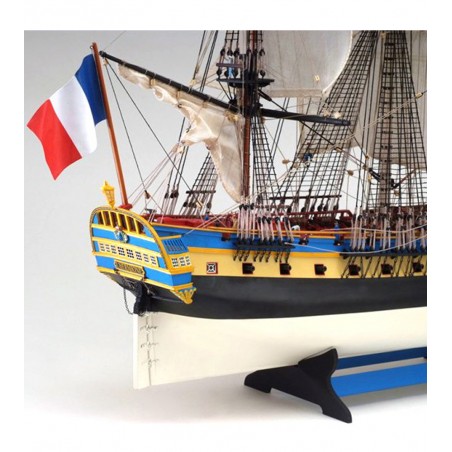 Frégate Hermione La Fayette 1:89. Maquette Bateau en Bois