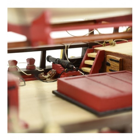 Nave HMS Endeavour 1/65. Modello di nave in legno