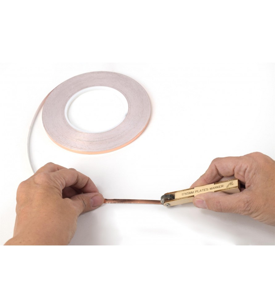 Ruban Adhésif en Cuivre 5 mm pour le Modélisme et l'Artisanat