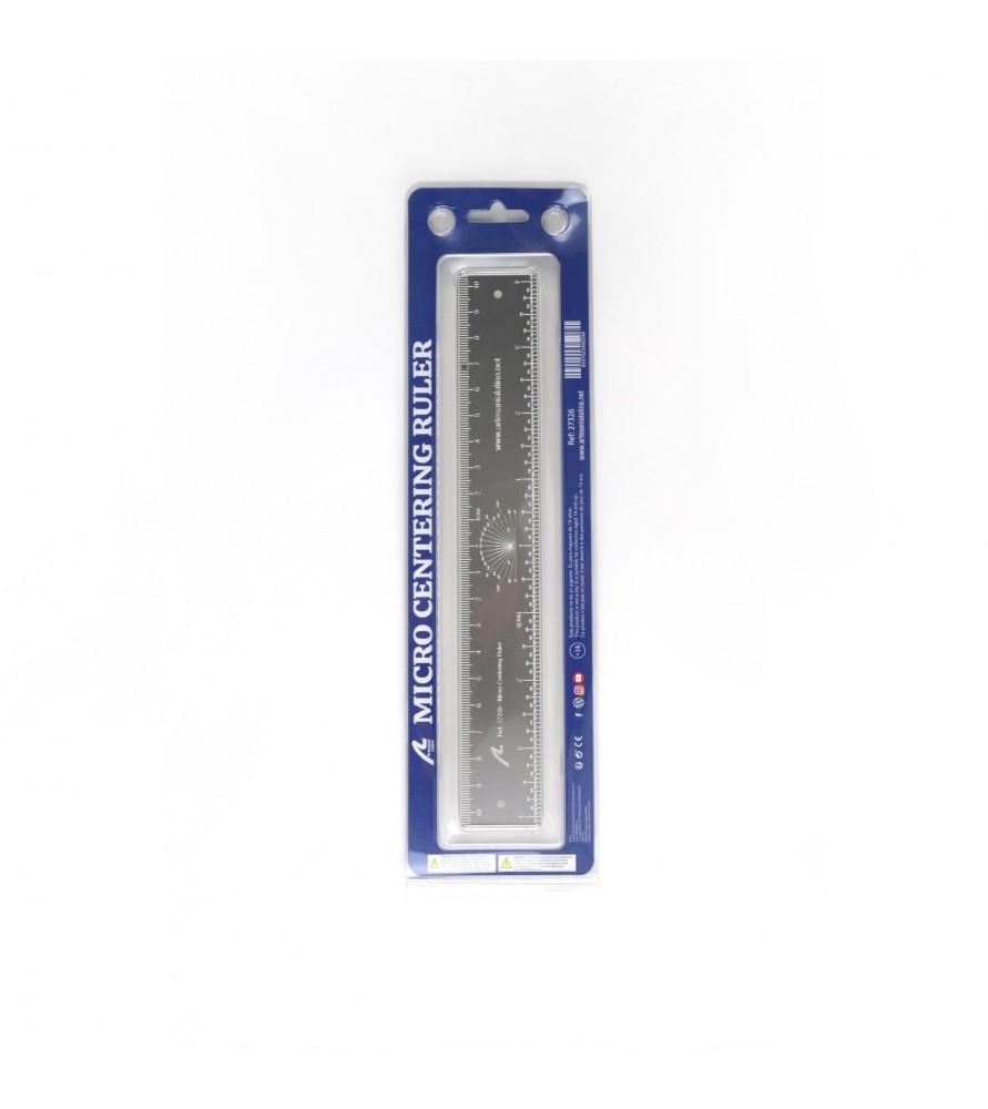 Régua de microcentragem para modelação e...