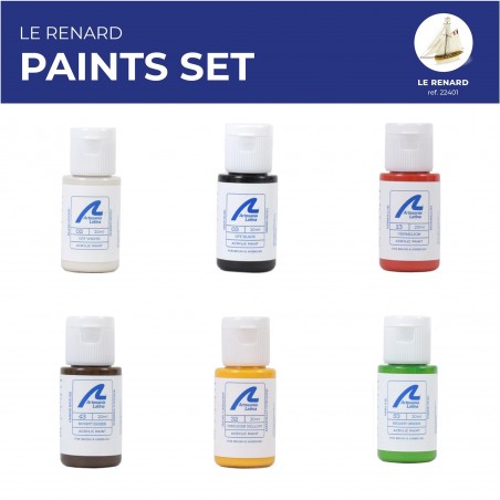 Model Paint Pack: Korsaren-Kutterschiff Le Renard
