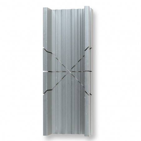 Skrzynka uciosowa z anodyzowanego aluminium