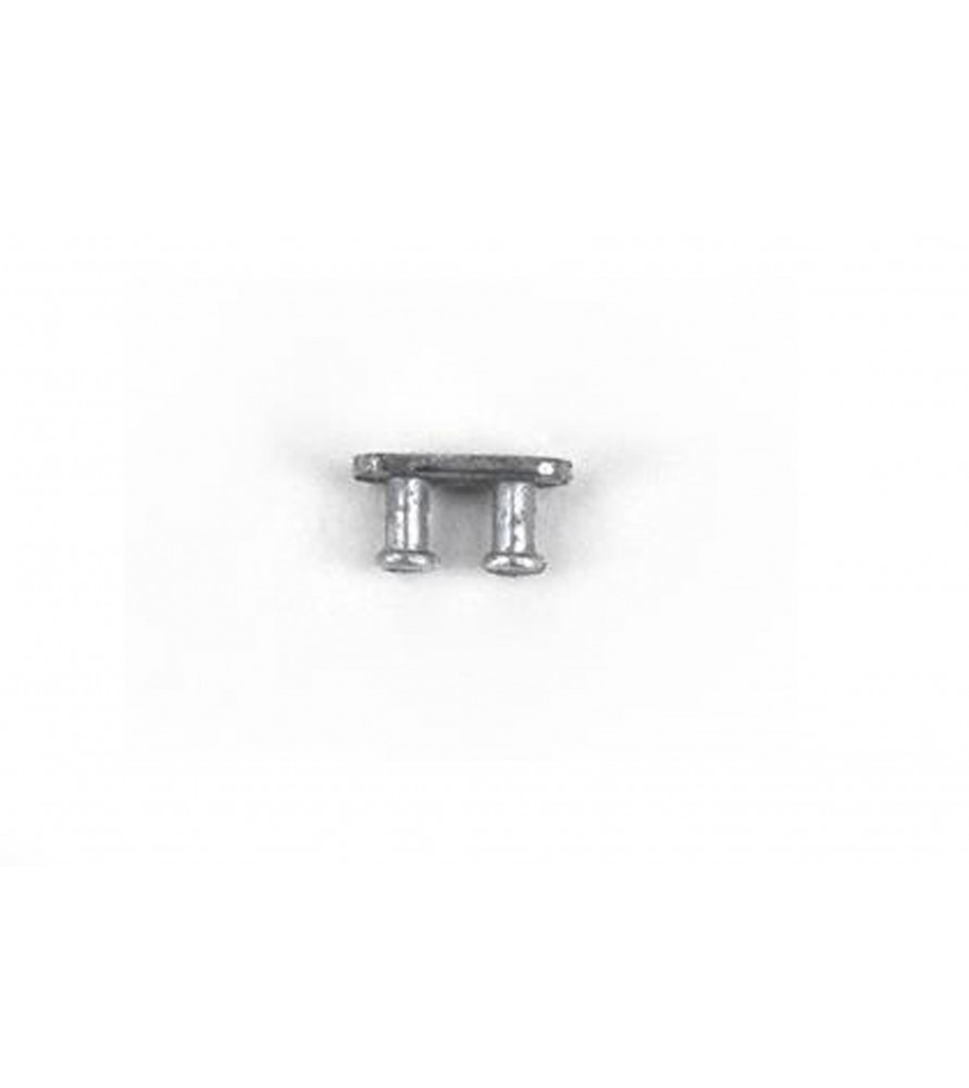 Końcówka metalowa 8 mm (4 sztuki)