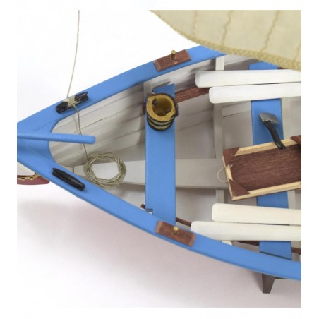 La Provençale 1:20. modelo de barco de pesca em madeira 17