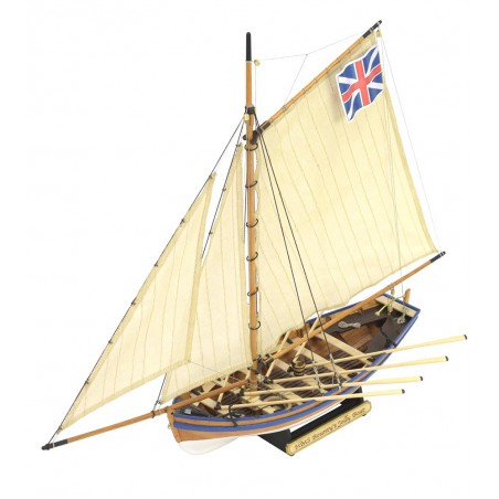 Шлюпка HMS Bounty (Jolly Boat) 1:25. деревянная масштабная модель корабля 2