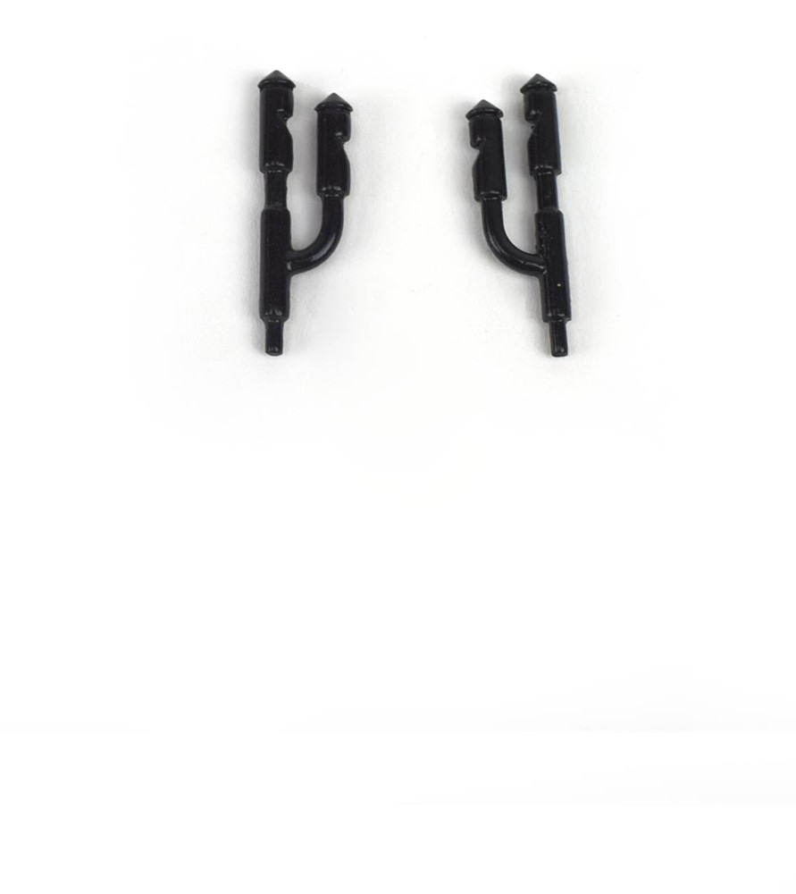 Dubbele fluit 35 mm (2 stuks)