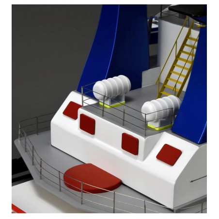 Rimorchiatore Atlantic 1:50. Modello di barca navigabile in legno e ABS (adatto per R/C) 30