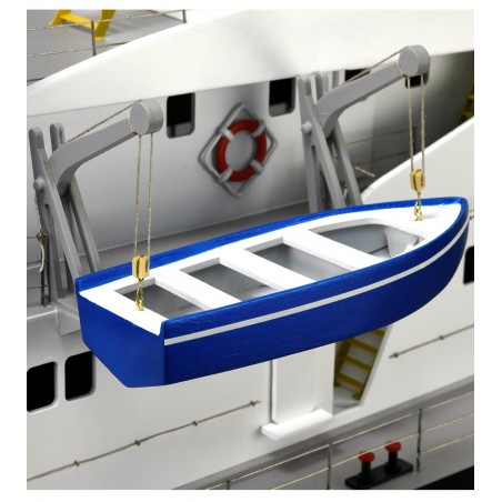 Rimorchiatore Atlantic 1:50. Modello di imbarcazione navigabile in legno e ABS (adatto a R/C) 31